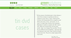 Desktop Screenshot of greensolutions.com